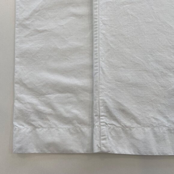 Vintage pillow cases Floral Embroidered White 100% cotton Cottagecore  bedding - Picture 10 of 15